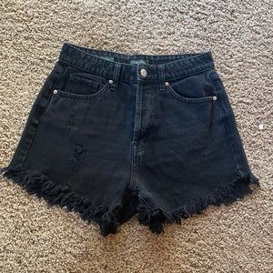EUC Fray Jean shorts